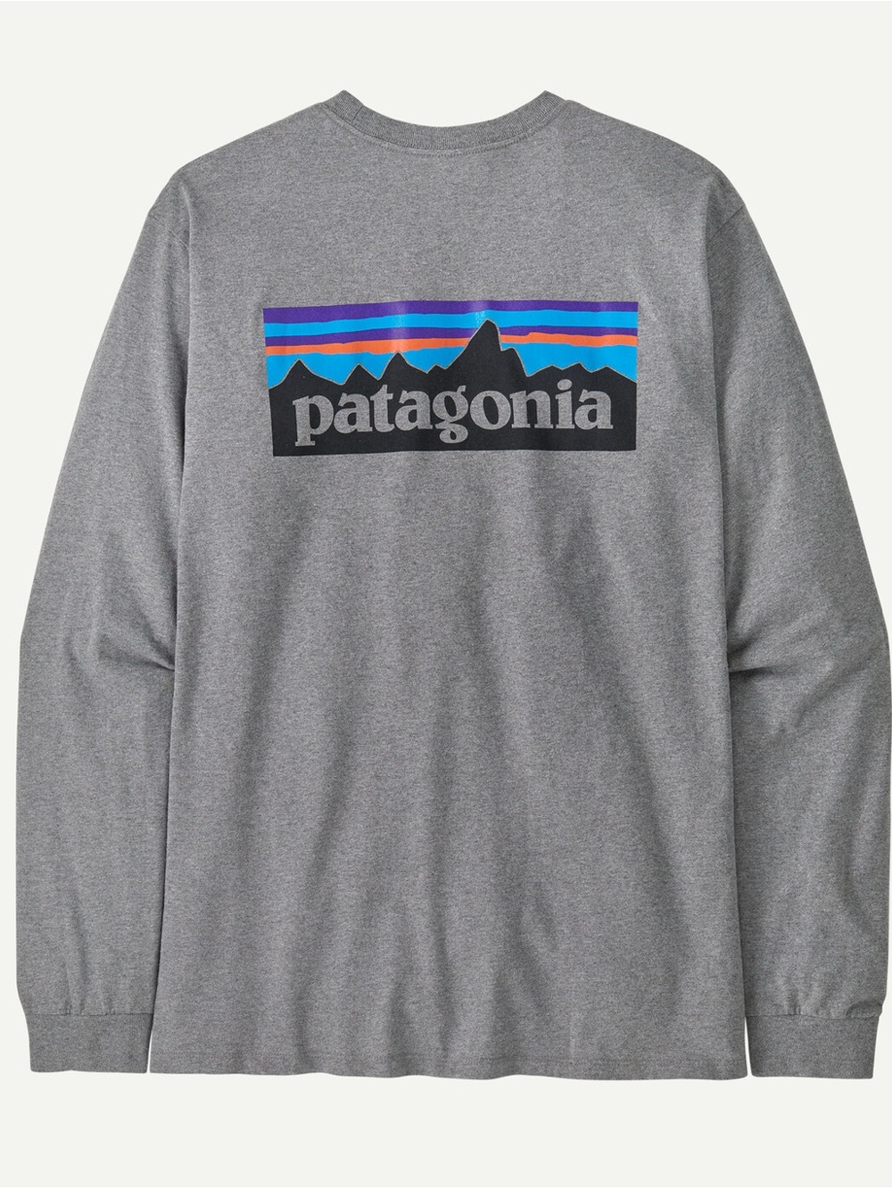 Patagonia Men's Long-Sleeved P-6 Logo Responsibili-Tee®